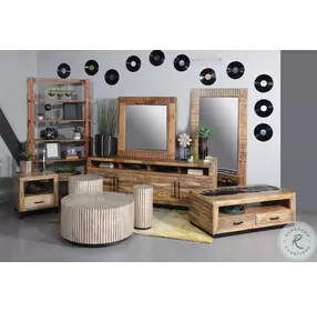 Crossings Downtown Amber Wall Mirror