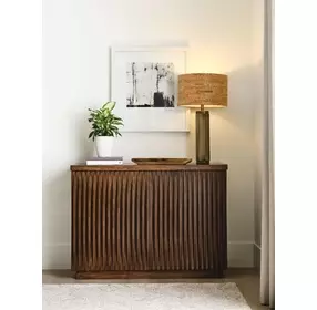 Hidden Treasures Medium Stain 2 Drawer Accent Chest