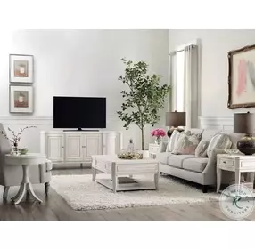 Angeline Eggshell TV Stand