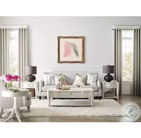 Talia Eggshell Drawer End Table