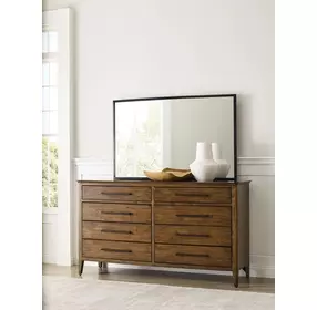 Abode Schafer Medium Stain Rectangular Dresser Mirror