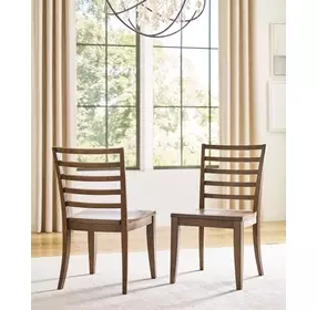 Abode Frisco Medium Stain Side Chair Set of 2