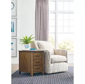Abode Larson Medium Stain Rectangular Chairside Table