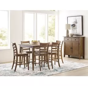 Kafe Latte 60" Rectangular Dining Table
