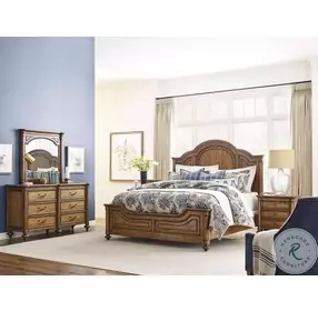 Berkshire Eastbrook Cognac King Panel Bed
