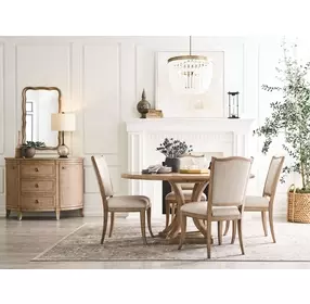 Weybridge Beige Upholstered Side Chair