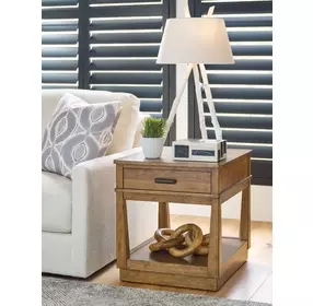 Clifton Medium Stain Square End Table