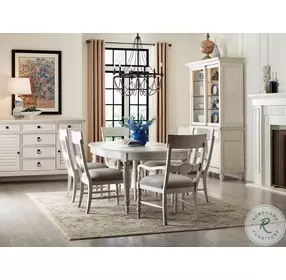 Grand Bay Serene Egret Oval Extendable Dining Table