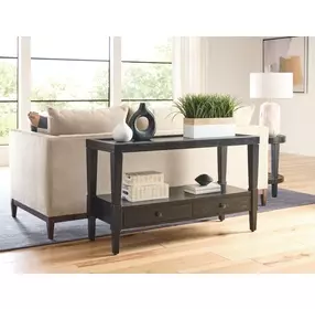 Oliver Hamilton Ebony Rectangular Sofa Table