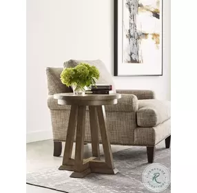 Horizon Ellison Smoke Chairside Table