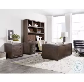 Maison Dark Roast Executive Desk