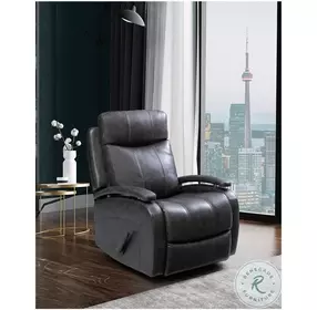 Duffy Ryegate Gray Swivel Glider Recliner