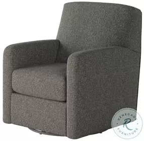 Flash Dance Athens Nickel Swivel Glider