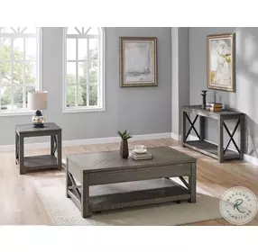 Dexter Driftwood Sofa Table