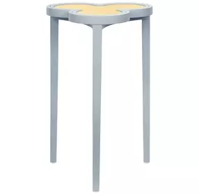 Dylan Matte Light Blue Lacquer Reversible Top Cigar Table