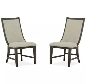 Westley Falls Baja Fog Upholstered Host Chair Set of 2