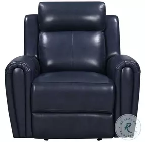 Jovial Blue Power Glider Recliner