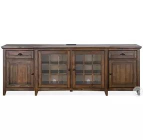 Bay Creek Toasted Nutmeg Wood 90" TV Stand