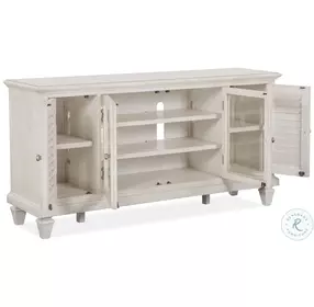 Seabrook Alabaster Small TV Stand