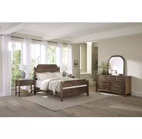 Pure Maple Syrup Queen Poster Bed