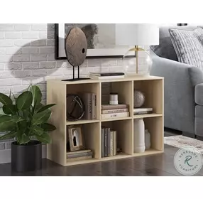 Piperton Tan Six Cube Organizer