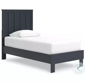 Simmenfort Navy Blue Youth Platform Bedroom Set