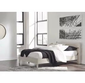 Socalle Light Natural Queen Panel Headboard