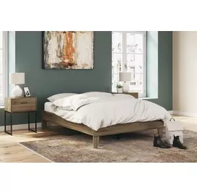 Deanlow Honey Full Platform Bed