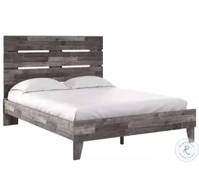 Neilsville Multi Gray Platform Bedroom Set