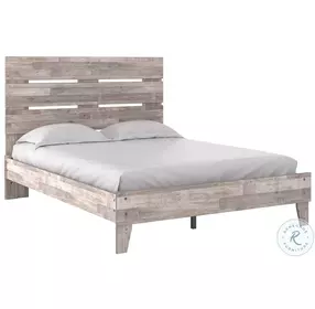 Neilsville Whitewash Platform Bedroom Set