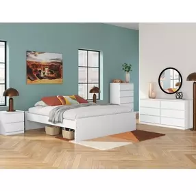 Onita White Nightstand