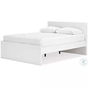 Onita White Queen Panel Bed
