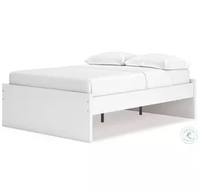 Onita White Full Platform Bed