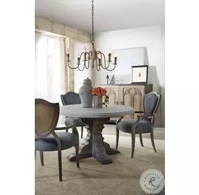 Beaumont Soft Grey Shield Back Side Chair Set Of 2