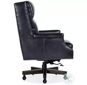 Beckett Checkmate Champion Leather Swivel Tilt Executive Chair