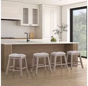 Taylor Gray Upholstered Counter Height Stool Set of 2