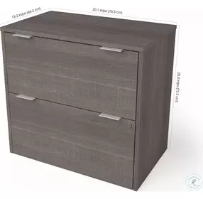 I3 Plus Bark Gray Lateral File