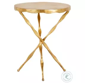 Edgar Royale Leaf Side Table