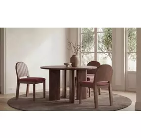 Emil Berry Upholstered Dining Chair Set of 2