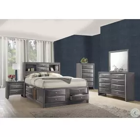 Madison Gray Dresser With Mirror