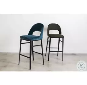 Roger Teal Bar Stool