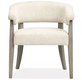 Braelyn Beige Upholstered Host Chair Set of 2