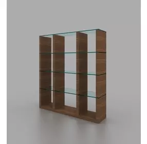 Elm Walnut Wall Unit