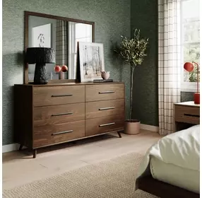 Emery Walnut Mirror