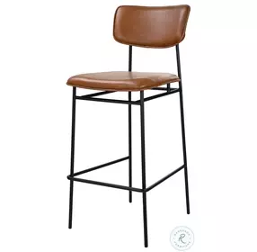 Sailor Brown Bar Stool