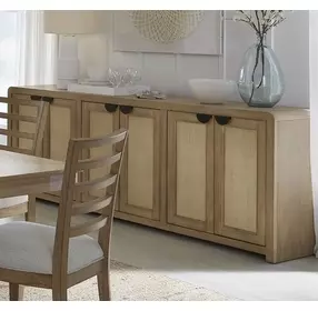 Escape Glazed Natural Oak 90" Console