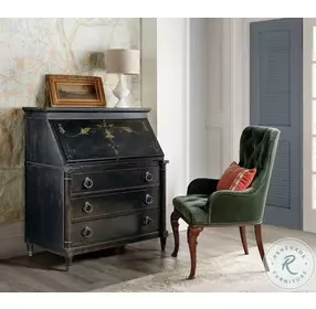 Charleston Black Secretary Desk