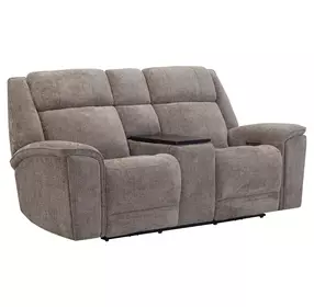 Colton Branson Tweed 81" Zero Gravity Triple Power Reclining Loveseat with Immersive Audio and USB Charging