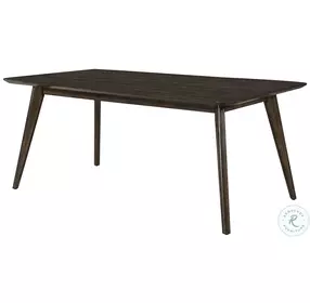 Rex Walnut 72" Rectangular Room Set