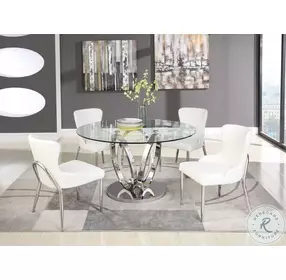 Evelyn White Side Chair Set of 2